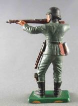 Starlux - WW2 - German - Trooper Standing Firing Rifle (ref V7) 1