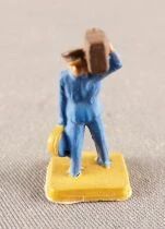 Starlux 20mm (1/87&deg;) - Station Figures - Carrier with 2 Lugages (ref 3104)
