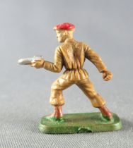 Starlux 30mm - Militaire - Parachutiste Combattant Bazooka Servant (réf 1162)