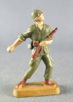 Starlux 30mm (1:55) - Army - Modern Army - Fighting Grenade & Rifle (ref M10 Sand Base)