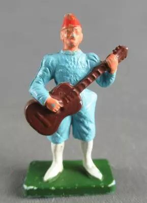 Starlux 35mm - Cirque Zoo - Clown guitare (bleu) (r�f MC 2) id�al compl�ment Solido Verem