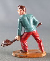 Starlux 35mm (1/50°) - Civilians - Garbage worker with Shovel (ref 1057)