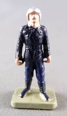 Starlux 35mm (1/50�) - Firemen 2nd Series New Helmet - Stretcher Servant (ref SP 21)