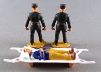 Starlux 35mm (1:50) - Police - Strech Team 2 Members & Stretcher (ref 1061 & 1062)