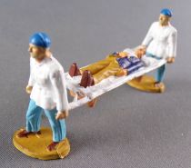Starlux 35mm (1:50) - Rescuers - Strech Team 2 Members & Stretcher (ref ?? & 1062)
