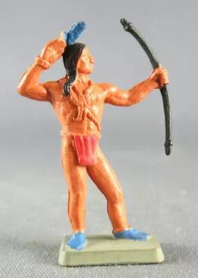 Starlux 35mm (1:50) - Wild West Indians- Firing bow standing (ref MIS 10)