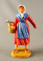 Starlux 40mm - Train Station - Farmwoman (red) (ref 1111 FT52013)