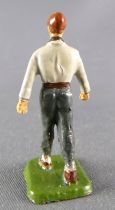Starlux 40mm - Train Station - Soldier with Bag Customised  (ref 1118bis)