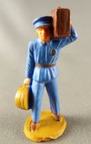 Starlux 40mm - Train Station - Station Worker 2 Lugages (ref 1104)