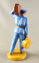 Starlux 40mm - Train Station - Station Worker 2 Lugages (ref 1104)