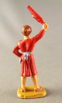Starlux 40mm - Train Station - Woman Barrier Guard (Red) (ref 1117 FT52019 3840)