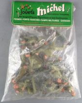 Starlux Michel - French Infantry - Serie Luxe - 11 Figures + Mortar Mint in Bag