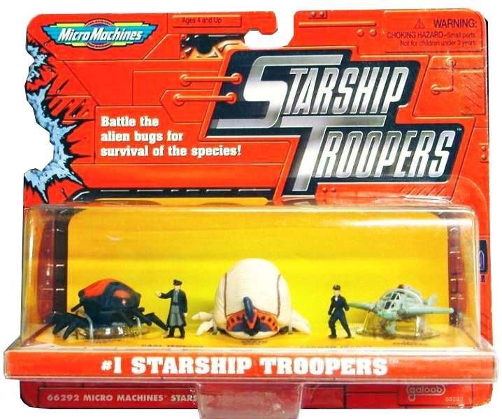 Galoob Micromachines Starship Troopers - Juego de bichos de Plasma