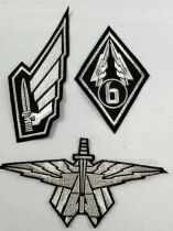 Starship Troopers - Lot of 3 Embroidered Patches (Uniforms)