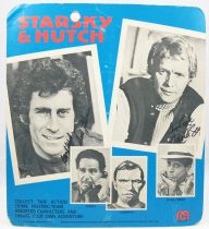 Starsky & Hutch - 8\  Mego figures set : Starsky, Hutch, Huggy Bear (mint on card)