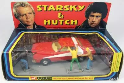 Starsky & Hutch - Corgi Ref.292 - Ford Gran Torino 1/36�me avec figurines (occasion)