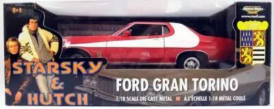 Starsky & Hutch - ERTL / Joyride - Ford Gran Torino 1/18�me (neuve en boite)