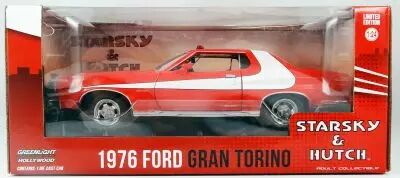 Starsky & Hutch - Greenlight Hollywood - 1976 Ford Gran Torino 1/24�me (Diecast)