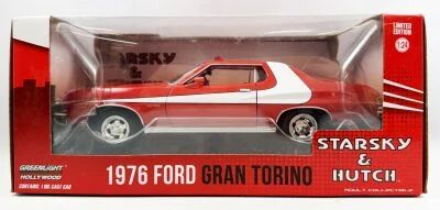 Starsky & Hutch - Greenlight Hollywood - 1976 Ford Gran Torino 1/24�me (Diecast)