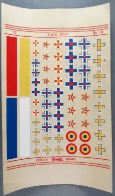 Stoppel Decals N�18 - Planche D�calcos 1/72 Bulgarie 1935-41 Slovaquie Roumanie