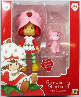 Strawberry Shortcake - Boss Fight Studio - Strawberry Shortcake & Custard 6\  action-figure