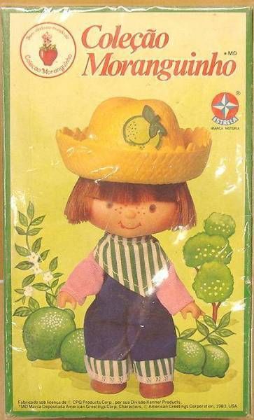 Strawberry Shortcake Doll Brazilian Lemon Ice Cream Estrela Brazil