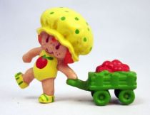 Charlotte aux fraises - Miniatures - Chausson aux Pommes tirant une charette (loose)