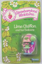 Strawberry shortcake - Miniatures - Lime Chiffon with her balloons