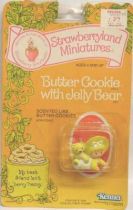 Strawberry shortcake - Pvc figure (Mint on card) - Butter Cookie with Jelly Bear