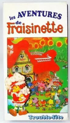 Strawberry Shortcake - VHS Videotape Atlantic Home Video - Les Aventures de Fraisinette \ Trouble-f�te\ 