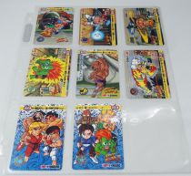 Street Fighter - Bandai - Collection de 247 Carddass (trading cards) - Japon 1991-1995