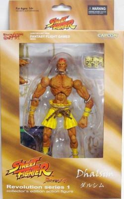 Street Fighter Series 2 Kidrobot Dhalsim 3" Figure Brand New in Box Mint