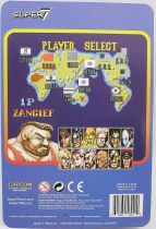 Street Fighter II - Super7 - Figurine Re-Action Zangief