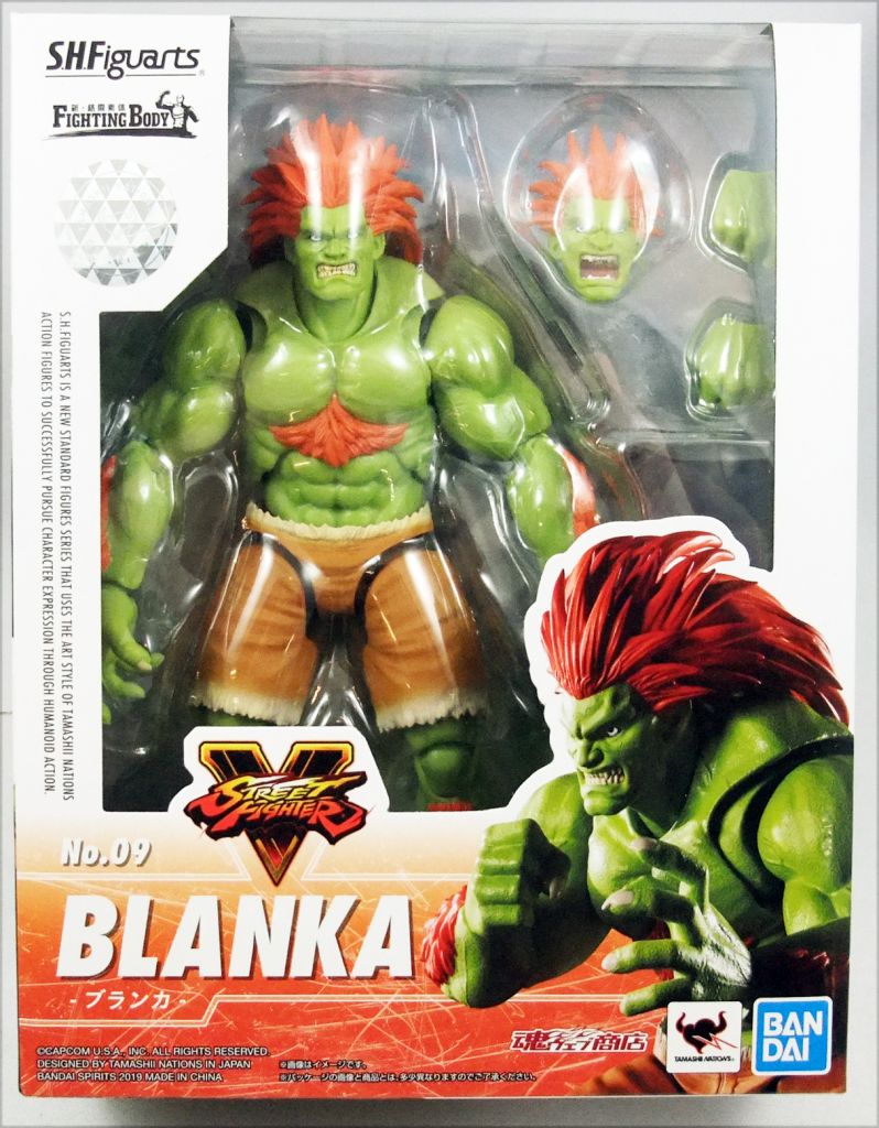 S.H.Figuarts Street Fighter V BLANKA Action Figure PREMIUM BANDAI