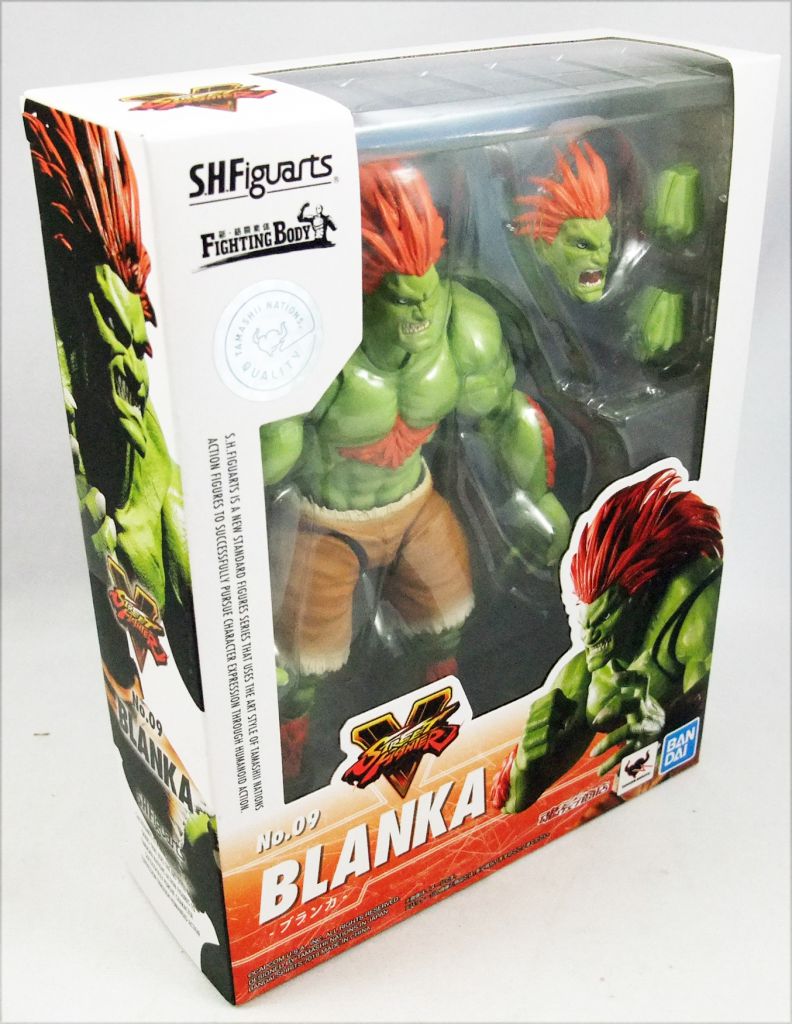 S.H.Figuarts No 09 Blanka Street Fighter V 5 Action Figure Bandai