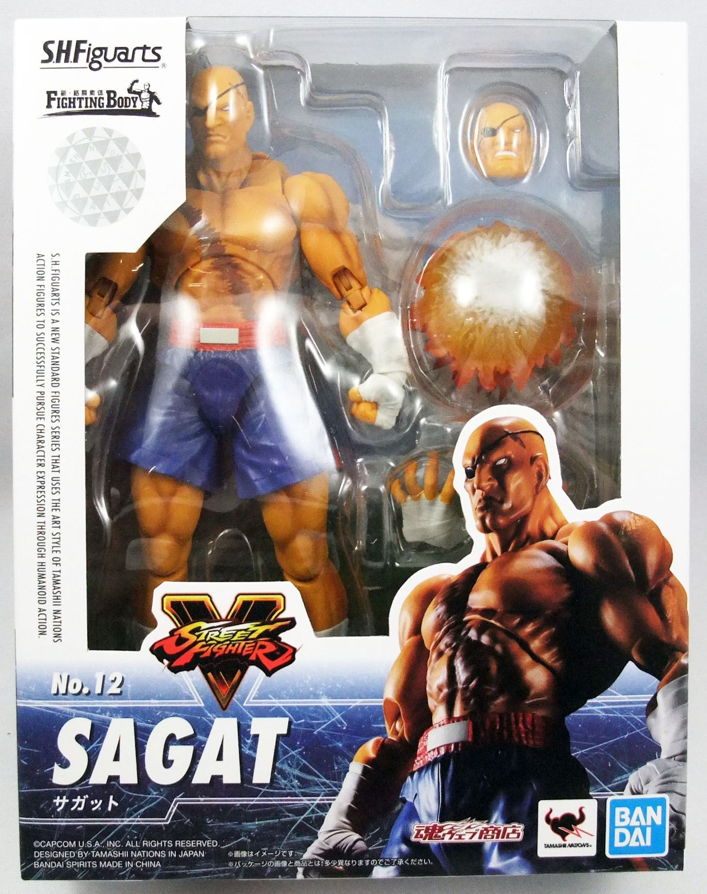 street fighter sagat figure