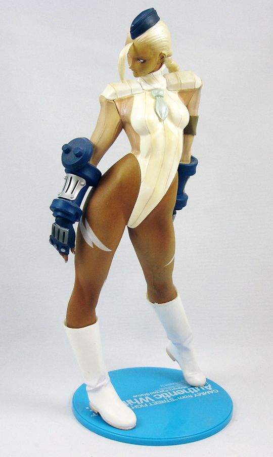 Street Fighter ZERO 3 Cammy Figure Authentic White Ver. Kaiyodo