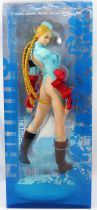 Street Fighter Zero 3 - Kaiyodo - 1:6 scale vinyl statue - Cammy (blue costume)