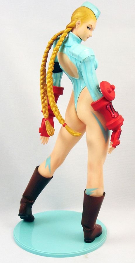 Street Fighter ZERO 3 Cammy Figure Light Blue Ver. Kaiyodo Capcom