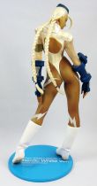 Street Fighter Zero 3 - Statue vinyl 26cm - Cammy (costume blanc) - Kaiyodo