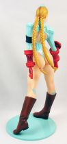 Street Fighter Zero 3 - Statue vinyl 26cm - Cammy (costume bleu) - Kaiyodo