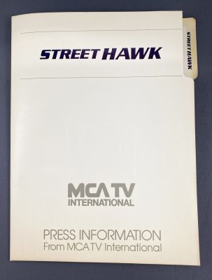 Street Hawk (Tonnerre Mcanique) - Dossier de Presse (Press Information) MCA TV International (1984)