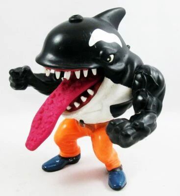 Street Sharks - Mattel - Moby Lick (loose) 