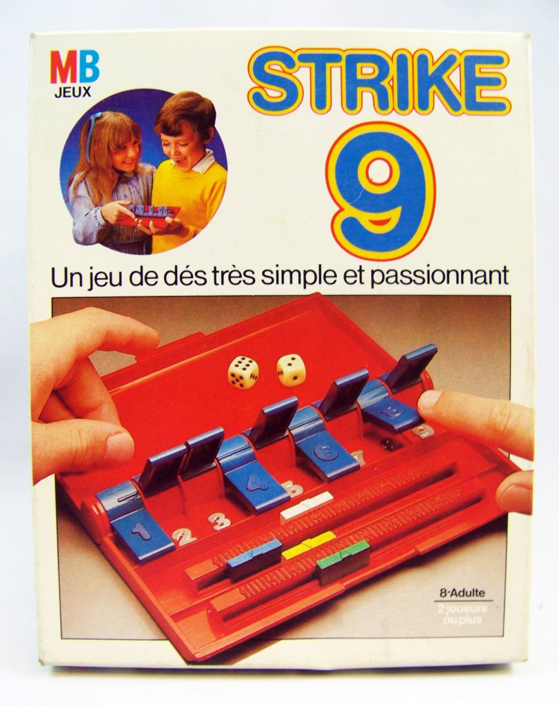 Strike 9 - MB 1983 - Jeu de Voyage