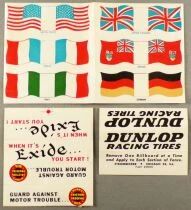 Strombecker - Autocollants pour Glissi&egrave;re de S&eacute;curit&eacute; Stands Pits Tribunes & Drapeaux