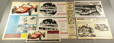 Strombecker - Lot de Publicit�s d\'Epoque