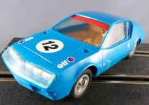 Strombecker 9595 - Alpine Renault A310 Bleue N°12 sans Boite1/32 Slot Car