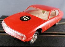 Strombecker 9600 - Citroën SM Maserati Red #10 no Box1:32 Slot Car
