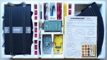 Strombecker France 161-102 - Coffret Circuit International Ford J Porsche Carrera Piste Transfo Poignée Barrières TBE1/32