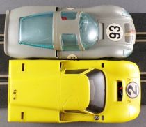 Strombecker France 161-102 - Coffret Circuit International Ford J Porsche Carrera Piste Transfo Poignée Barrières TBE1/32